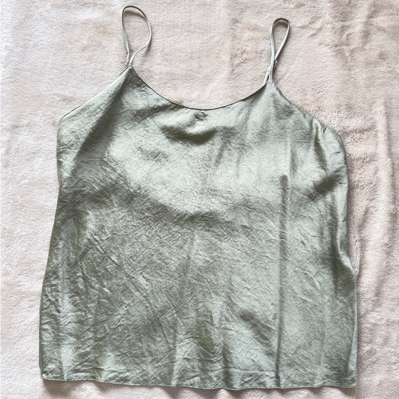 Tops - Elegant Sage Green Women's Top
